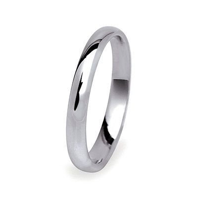 Patinum wedding rings 950º 3mm (code FPU010PT)